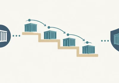 掌握買外幣時機的分批價格階梯兌換策略與分段進場規劃示意圖